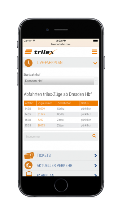 Trilex auch mobil alles im Blick