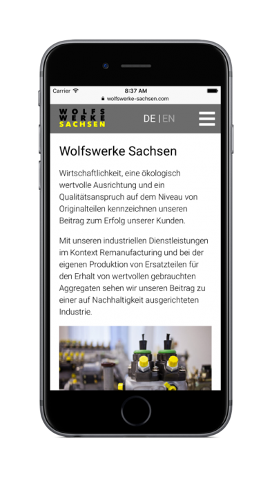 Wolfswerke Sachsen Mobil